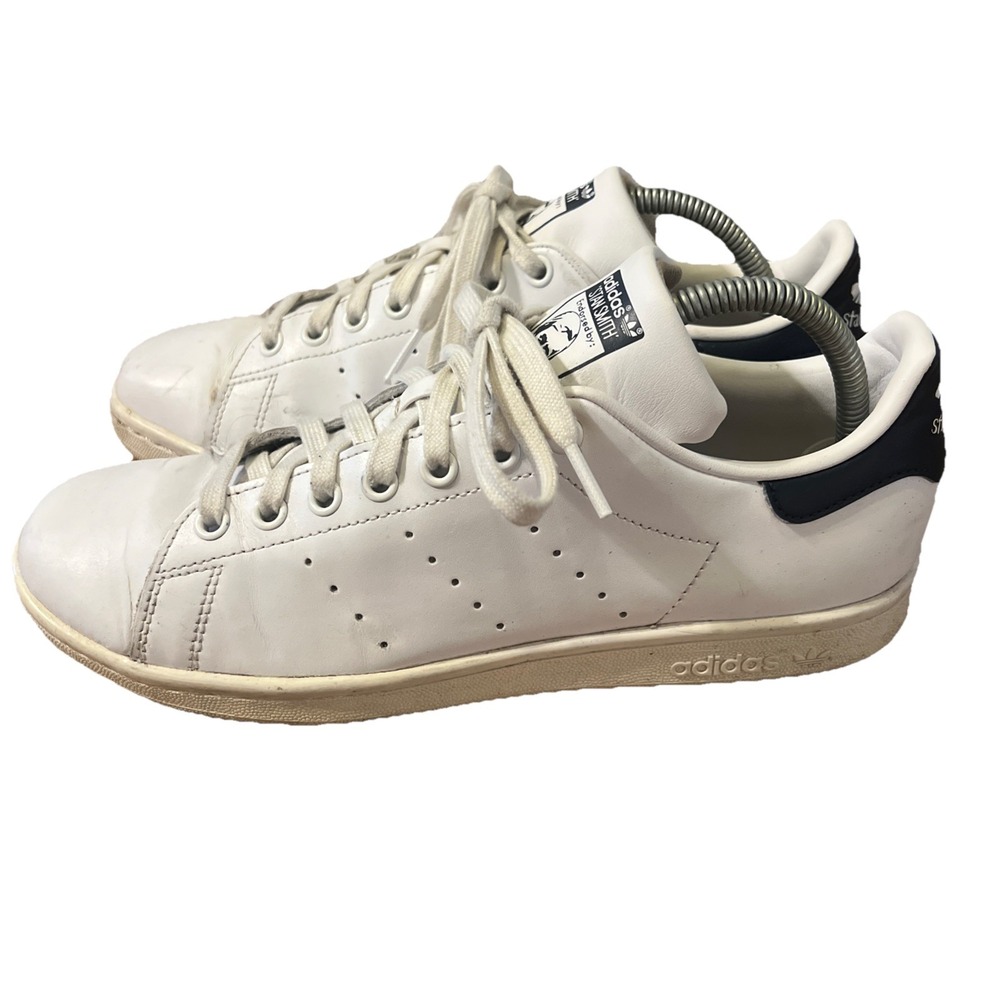 Adidas Originals Men's Size 9 Stan Smith Cloud White Blue